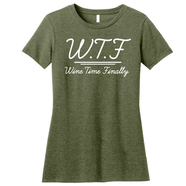 W.T.F. Wine Time Finally T-Shirt