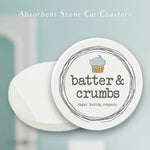 Absorbent Stone Car Coaster