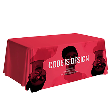 Premium Table Throw (Full-Color Dye Sublimation, Full Bleed)