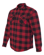 Burnside - Quilted Flannel Shirt Jacket - 8610