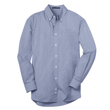 S639 Port Authority Plaid Pattern Easy Care Shirt
