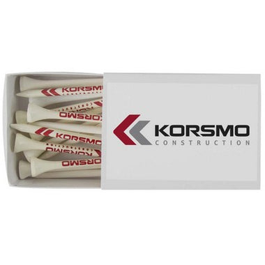Box of Custom Golf Tees