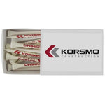 Box of Custom Golf Tees