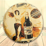 Round Layered Edge Absorbent Stone Coaster