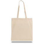 7 Oz. Natural Color Cotton Canvas Tote Bag