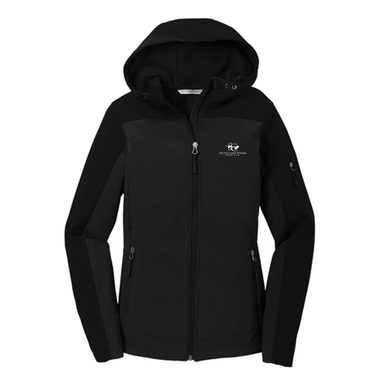 L335 Port Authority Ladies Hooded Core Soft Shell Jacket