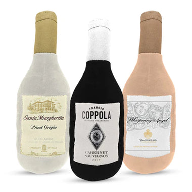 Wine Bottle Dog Toy