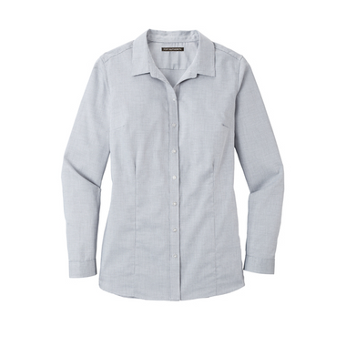 LW645 Port Authority Ladies Pincheck Easy Care Shirt