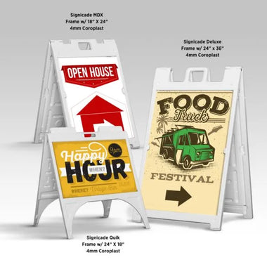 A Frame Signs