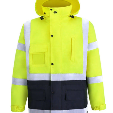 736 C3 Rain Jacket Black Bottom