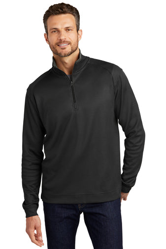 K805 Port Authority Vertical Texture 1/4-Zip Pullover – The Wheeling ...