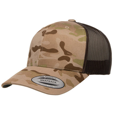 6606VC Yupoong Classics Camo Retro Trucker Hat