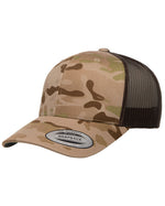 6606VC Yupoong Classics Camo Retro Trucker Hat