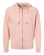 SS1000Z Ultimate - Icon Lightweight Loopback Terry Full-Zip Hooded Sweatshirt