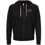 SS1000Z Distillery - Icon Lightweight Loopback Terry Full-Zip Hooded Sweatshirt
