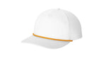 C962 Port Authority Snapback Five-Panel Rope Cap