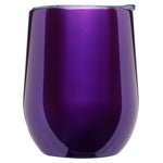 11 OZ. STEMLESS WINE GLASSES W/LID