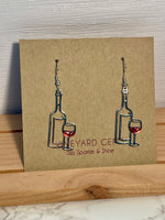 Wine Bottle Earrings
