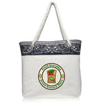 Paisley Pattern Canvas Tote Bags