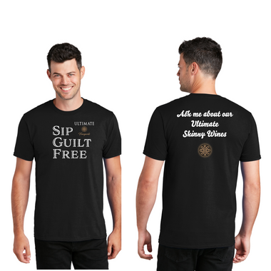 Ultimate Ask Me About Our Skinny Wine T-shirt