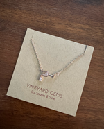 Wine Glass Charm Necklace