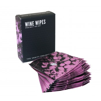 Wine Wipes, Single Pack Disposable Wipe