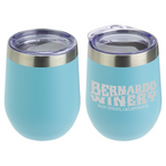 Bernardo 10 oz Vacuum Insulated Stainless Steel Wine Tumbler