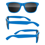 Retro Sunglasses w/ Full Color Temple Imprint