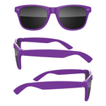 Retro Sunglasses w/ Full Color Temple Imprint