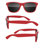 Retro Sunglasses w/ Full Color Temple Imprint