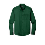 W808 Port Authority Long Sleeve SuperPro React Twill Shirt