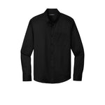 W808 Port Authority Long Sleeve SuperPro React Twill Shirt