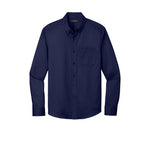 W808 Port Authority Long Sleeve SuperPro React Twill Shirt