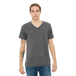 BC3655 BELLA+CANVAS Unisex Textured Jersey V-Neck Tee