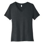 BC6405CVC BELLA+CANVAS Women’s Relaxed Heather CVC V-Neck Tee