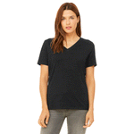 BC6405CVC BELLA+CANVAS Women’s Relaxed Heather CVC V-Neck Tee