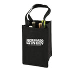 Bernardo 4 Bottle Wine Bag With Inserts