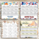 Square Calendar Coasters