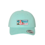 6245PT Yupoong Adult Peached Cotton Twill Dad Cap