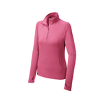 LST850  Ladies Sport-Wick Stretch 1/4-Zip Pullover