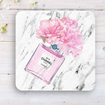 Faux Marble Printed Square Coaster