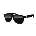 Soft touch matte Retro Sunglasses w/1-Color Temple Imprint