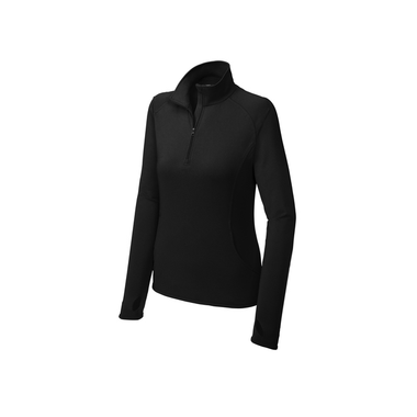 LST850  Ladies Sport-Wick Stretch 1/4-Zip Pullover