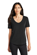 MM1017  Mercer+Mettle Women’s Stretch Jersey Relaxed Scoop