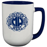 17 OZ. COLOR IN AND HANDLE / WHITE OUT ARLEN MUG