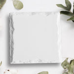 Square Layered Edge Absorbent  Stone Coaster