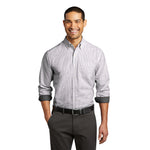 W657 Port Authority SuperPro Oxford Stripe Shirt