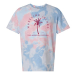 Wheeling Island Coral Tie-Dye T-Shirt