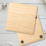 Square Wood Coaster