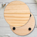 Round Wood Coaster